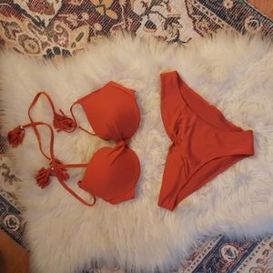 H&M Burnt Orange Bikini